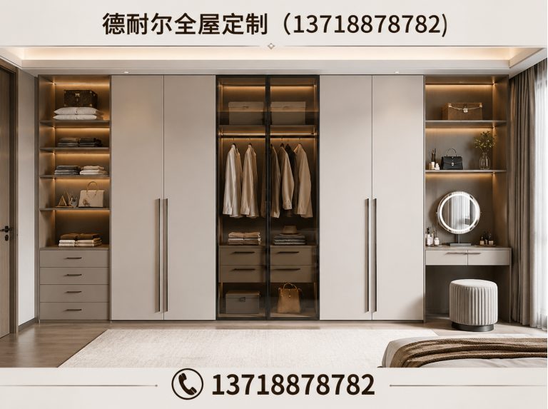 路南区定制衣柜展示图